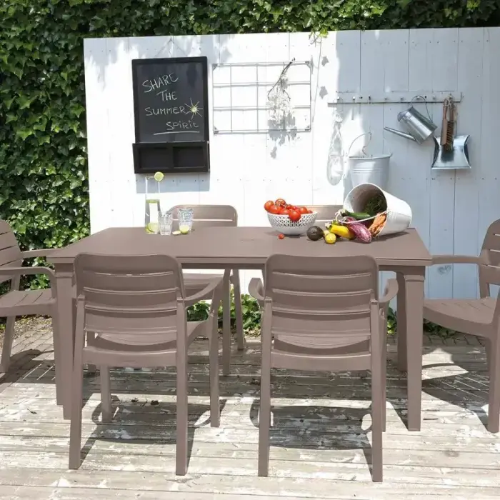 Dārza krēsls Tisara bēšs Foto 7