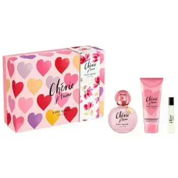 Kate Spade Chérie Je T´Aime Kinkekomplekt EDP 100 ml, miniatuurne EDP 7,5 ml ja kehapiim 100 ml
