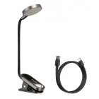 Baseus mini LED lugemislamp klambriga, hall Photo