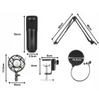 Fusion Studio XLR Microphone Set – Black — Photo 3