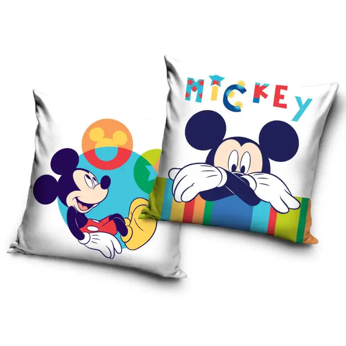 Декоративная наволочка 40x40 cm Mickey White Colorful Carbotex