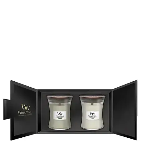 WoodWick Fireside, Linen kinkekomplekt