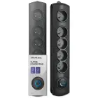 Qoltec Surge protector | 5 sockets | 3m | Black — Photo 1