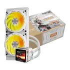 DarkFlash DE240 Water Cooler – White — Photo 4