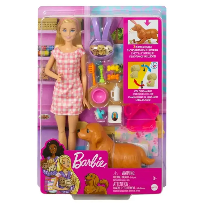 Barbie Newborn Pups lėlė