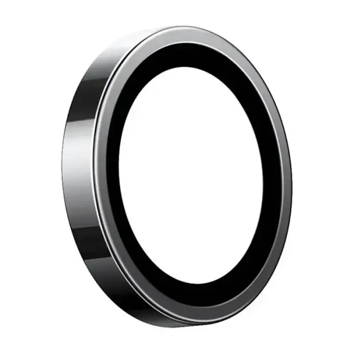 Защитное стекло на камеру Torras Lensguard для iPhone 16 Pro (Черный)