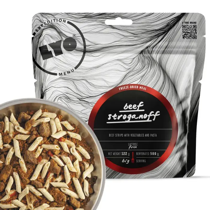 LyoFood Liellopu Stroganovs - 500 g