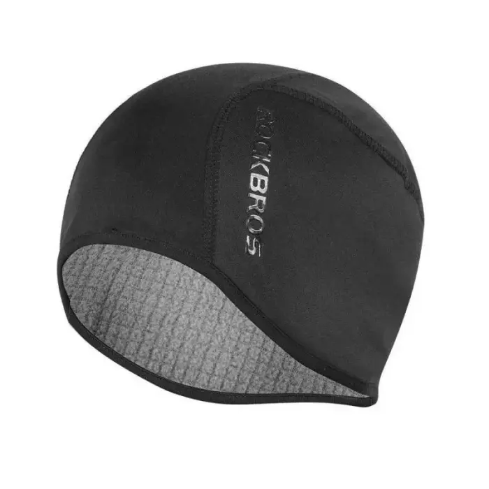 Rockbros insulated/softshell helmet cap black