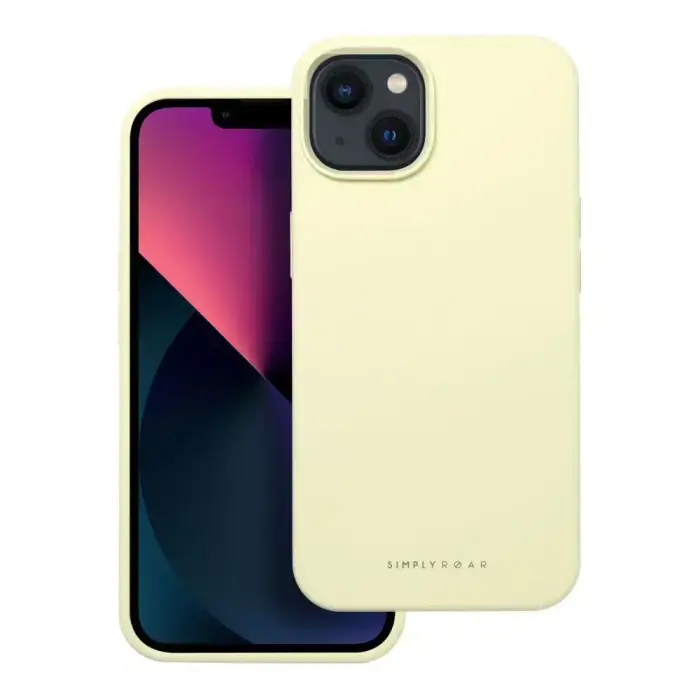ROAR CLOUD SKIN Maciņš priekš IPHONE 13, gaiši dzeltens