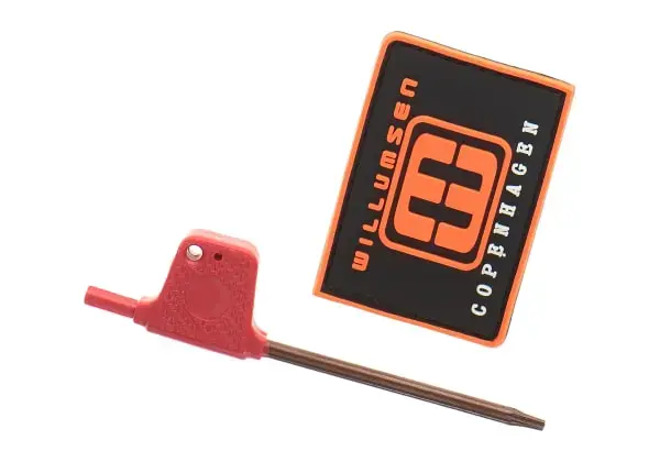 Red E Folding Knife Photo