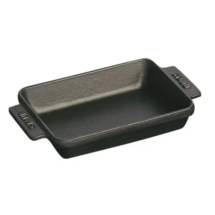 STAUB Rectangular Mini Baking Pan 250 ml, Black