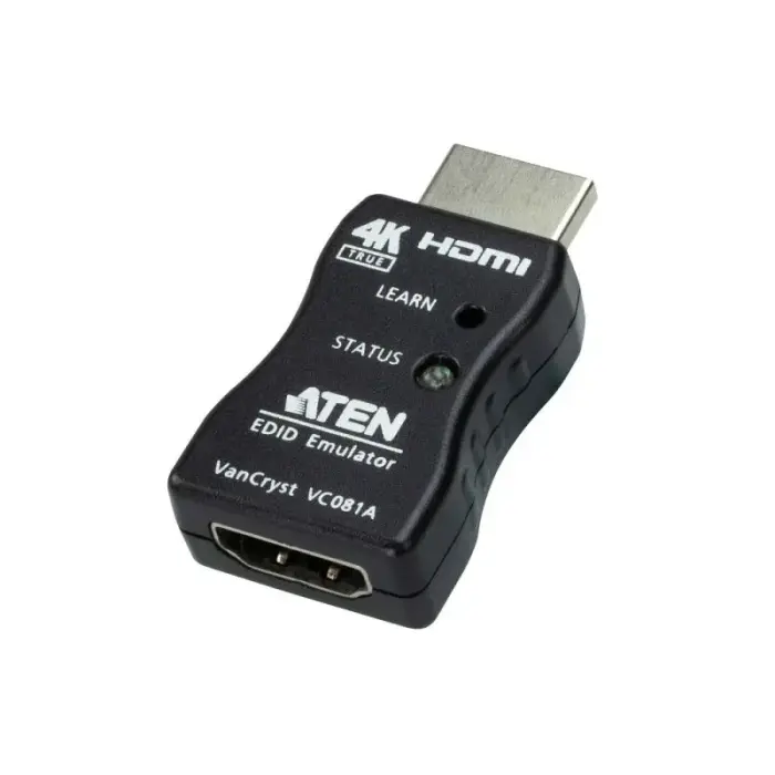 ATEN VC081A HDMI Adapter - 3840 x 2160 pixels - Plastic - 44 mm - 24 mm