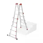 Multi-purpose ladder M80 / aluminium / 4x5 steps Photo