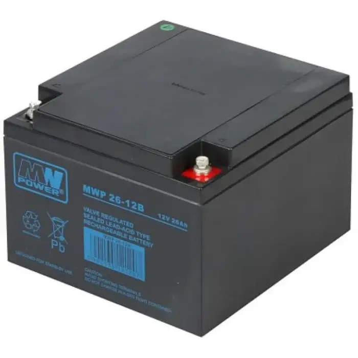 12V/26Ah MWP battery