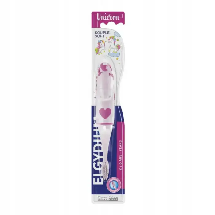 Elgydium Unicorn Dantų šepetėlis, Violetinis