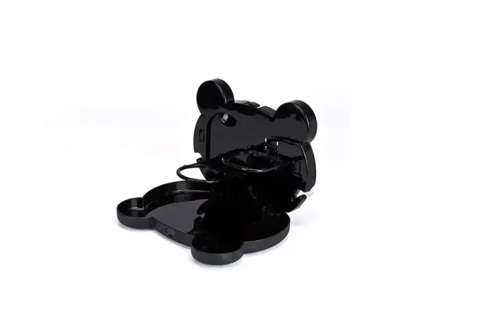 Складной автомобильный столик для детей, форма кота – чёрный Фото num