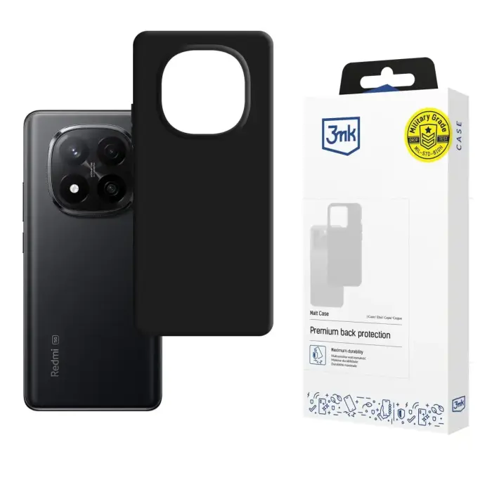 3mk Matt Case Pro for Redmi Note 14 Pro+