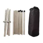 Camping portable folding campfire stand — Photo 2