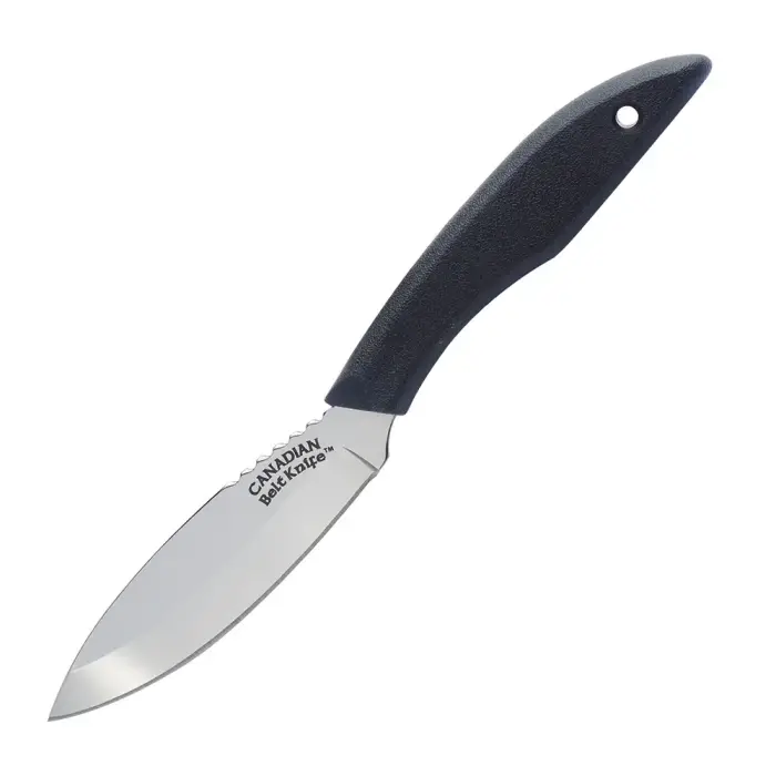 Cold Steel Canadian Belt Knife – 4116 Krupp plienas – juodas – 20CBL