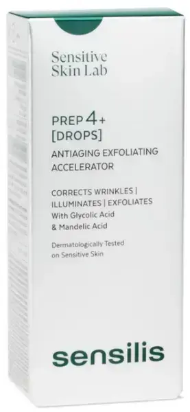 Sensilis Prep4+ Drops Sérum Exfoliante Antiedad 30 Ml