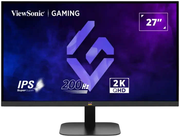 ViewSonic VX2757-2K-PRO 27" 16:9 2560 x 1440 SuperClear® IPS, 200Hz, 1ms MPRT, Variable Refresh Rate, 2 HDMI,DisplayPort
