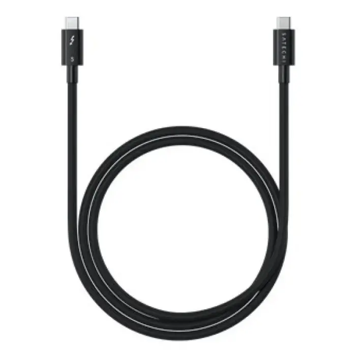 Satechi ST-YTB5100K Thunderbolt kabelis 1 m 120 Gbit/s melns