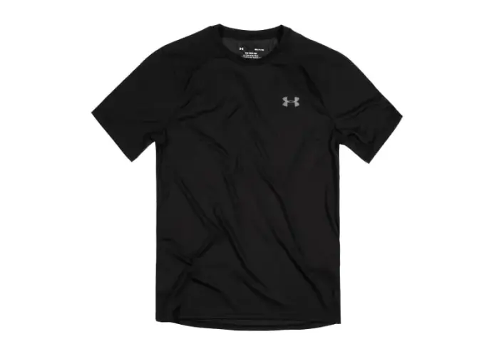 UA Tech 2.0 SS T-krekls – melns – L izmērs