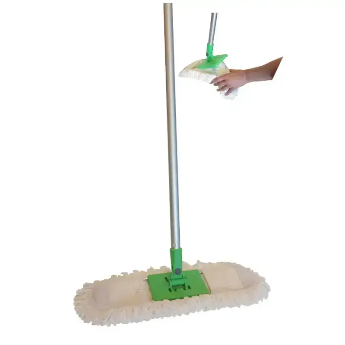 Grindų šepetys Go-Pro 40cm su aliuminio rankena 140cm