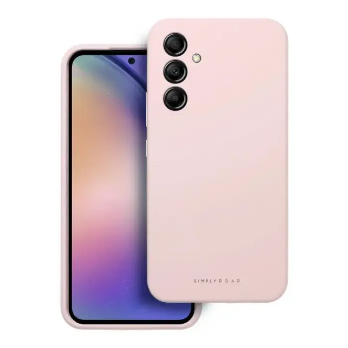 ROAR Cloud Skin tālruņa maciņš Samsung Galaxy A54 5G (A546), rozā