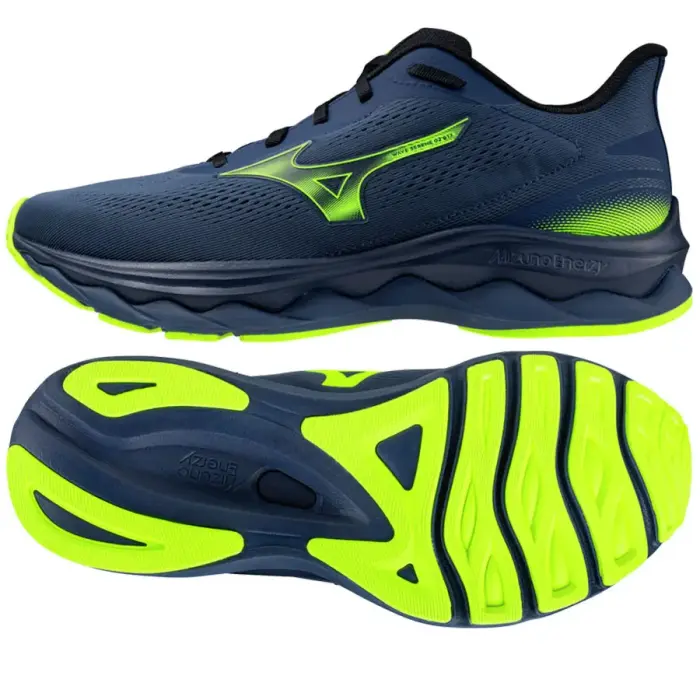 Mizuno WAVE SERENE 2 GTX J1GC256051 Zilas Skriešanas Kurpes 44 Zils 44 1/2