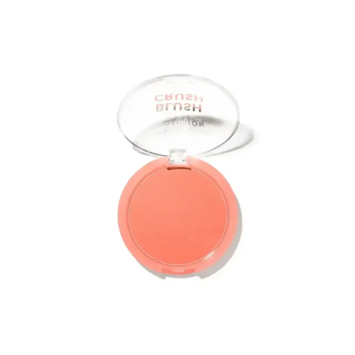 Profusion Cosmetics, Blush Crush, Silky, Natural Finish, Blush Compact Powder, Peach Crush, 10 g