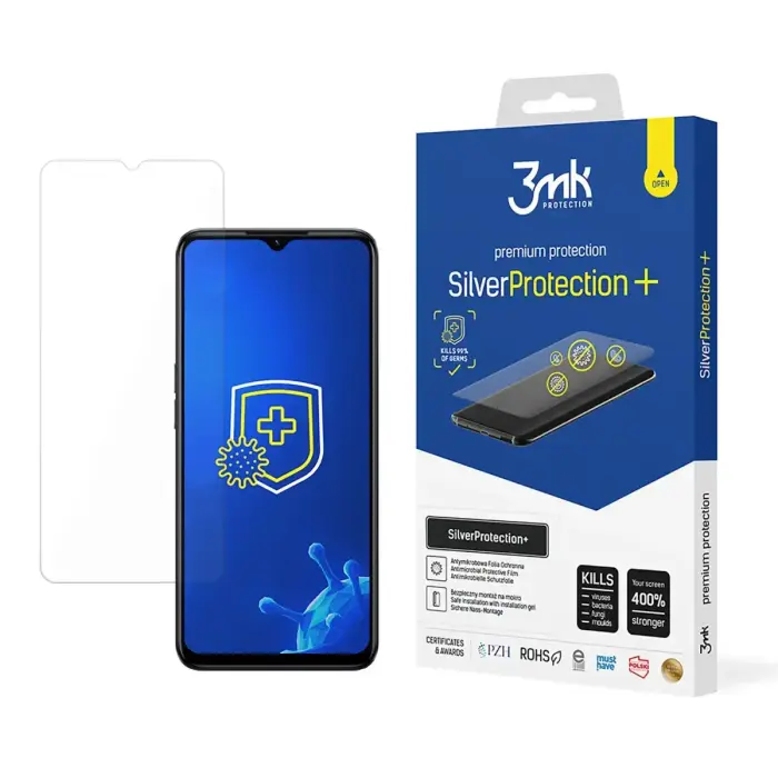 3mk SilverProtection+ Oppo A77 5G antibakteriāla aizsargplēve