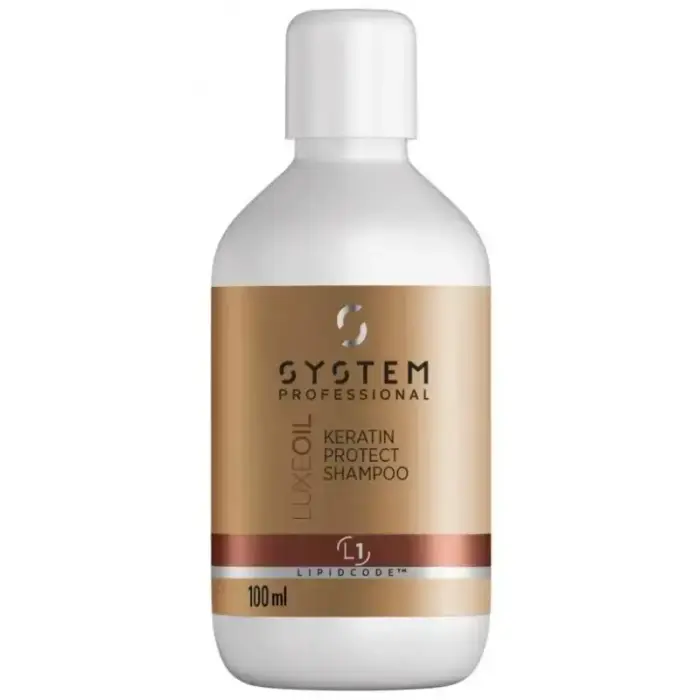 System Professional LuxeOil Keratin Protect Shampoo (damaged Hair) - 100ml