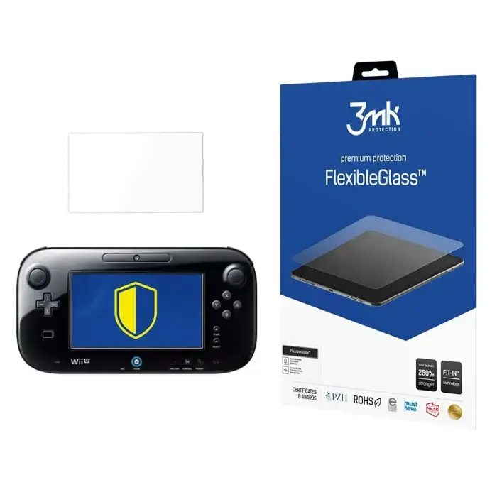 Wii U Gamepad – 3mk FlexibleGlass™ ekrano apsauga