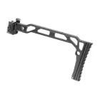 SS-8R RIS Mounted Folding Stock – Black — Photo 2
