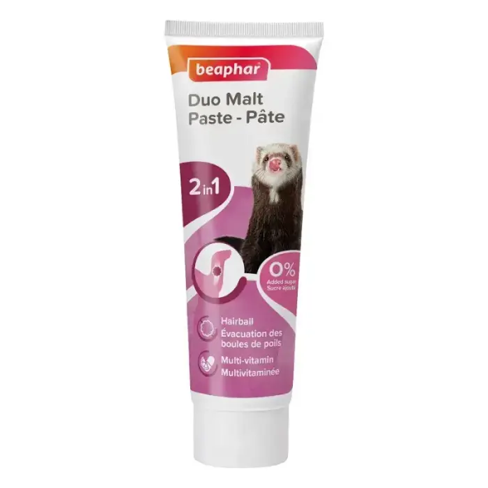 Beaphar Duo-Malt pasta tuhkrutele 100g – Vitamiiniseguga lisatoit
