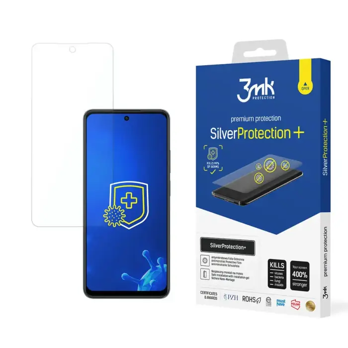 3mk SilverProtection+ Realme C65 antibakteriāla aizsargplēve