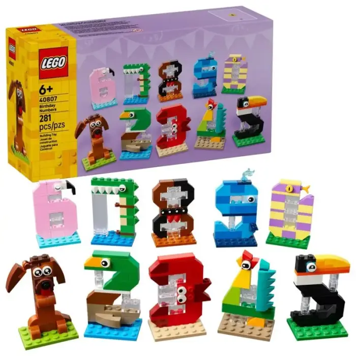 LEGO 40807 - Dzimšanas dienas skaitļi