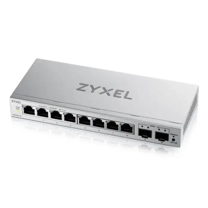 Zyxel GS1200-10 v3 10 prievadų valdomas gigabitinis svičas