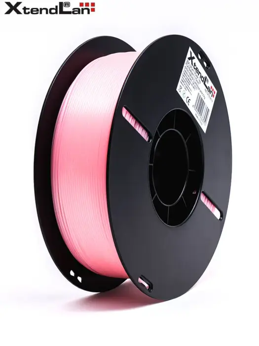 XtendLAN PLA filaments 1,75mm svítící rozā 1kg