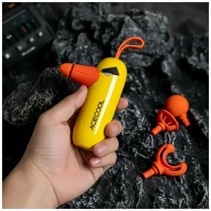 Mini massage gun 4smarts ACECOOL yellow Foto 3