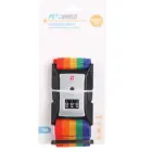 UNIVERSAL SECURITY STRAP FOR SUITCASE 180x5CM WITH PROWORLD CODE MULTICOLOR — Foto 4