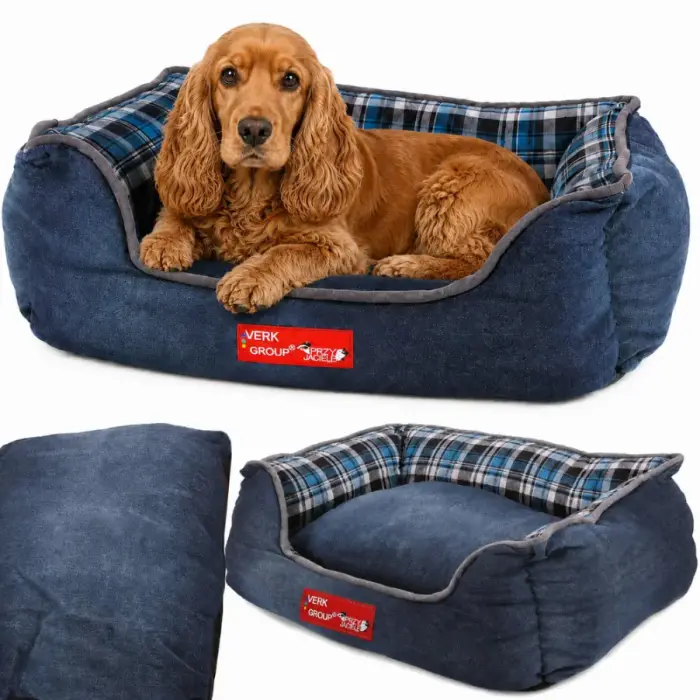 Dog bed cat bed with cushion cot l