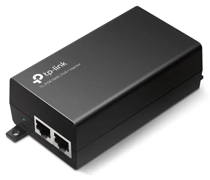 TP-Link TL-POE160S Gigabit PoE Injector, 802.3af/at, 30W