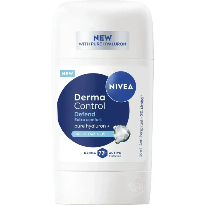NIVEA Derma Control Defend tahke higistamisvastane deodorant 50 ml (pulk)