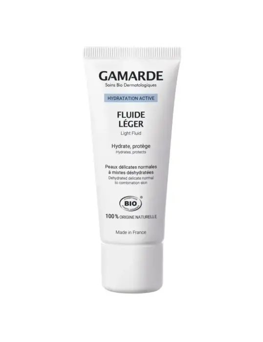 Gamarde Bio mitrinošs sejas fluīds, 40 ml