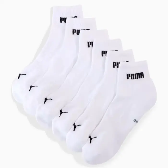 Puma Cushioned Quarter zeķes 3 pack