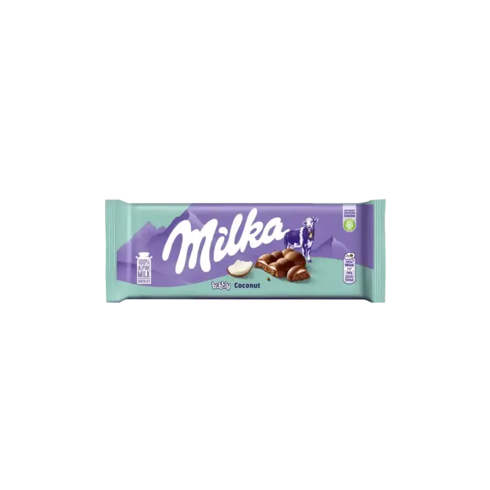Milka Bubbly Coconut Chocolate 97g