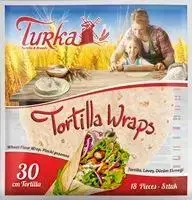 Tortilla TURKA 30 cm, 18 tk, 1440g