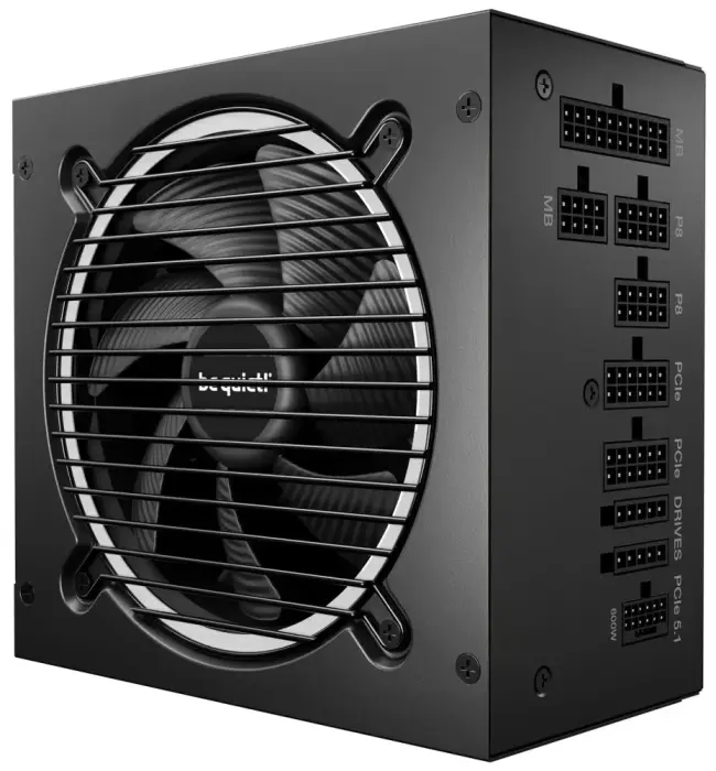 Be quiet! / zdroj PURE POWER 13M 850W / ATX 3.1 / 120mm fan / 80 Plus Gold
